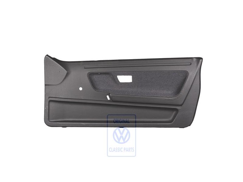 VW Original Revestimiento Puerta Gris Negro/Negro - 533867014T AKM