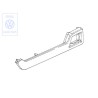 VW Original Caja Portaobjetos Negro Satinado - 533867131 01C