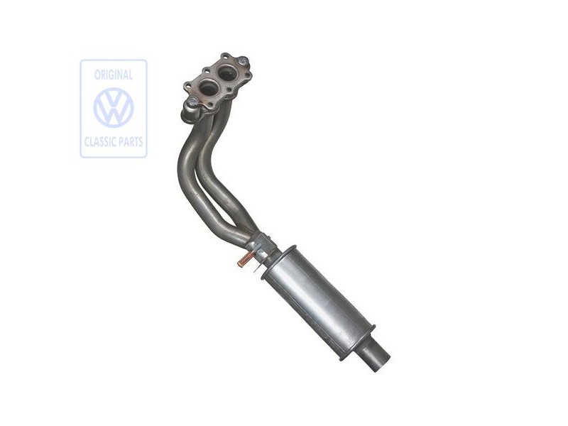 VW Original Tubo De Escape Con Silenciador Previo - 533253209K