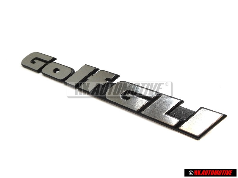 VW Original GOLF GLI Trasero Rotulo Insignia Emblema - 191853687R GX2