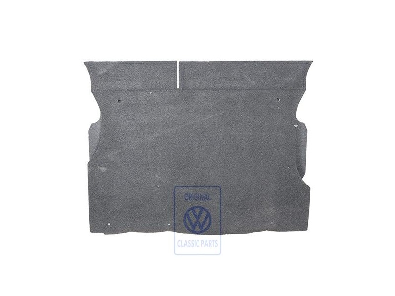 VW Original Moqueta Del Maletero Negro - 1H6863463C 4AY