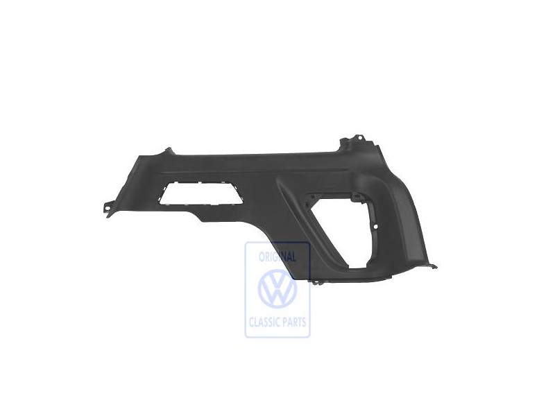 VW Original Revestimiento Del Maletero Negro Satinado - 1H9867430A B41