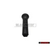 VW Original Boton Negro Satinado - 251837187A 01C
