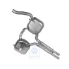VW Original Silenciador Central - 1H0253409H
