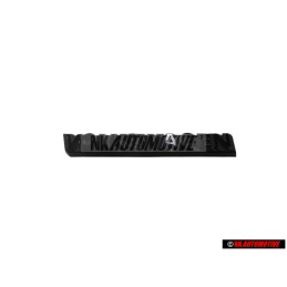 VW Original VOLKSWAGEN Trasero Rotulo Insignia Emblema Negro - 325853685
