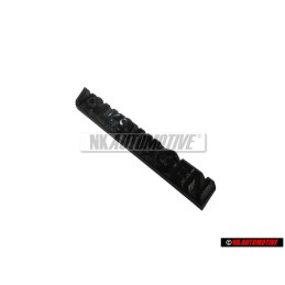 VW Original VOLKSWAGEN Trasero Rotulo Insignia Emblema Negro - 325853685
