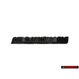 VW Original VOLKSWAGEN Trasero Rotulo Insignia Emblema Negro - 325853685