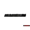 VW Original VOLKSWAGEN Trasero Rotulo Insignia Emblema Negro - 325853685
