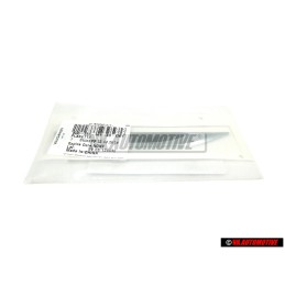 VW Original GTD Lado Rotulo Insignia Emblema Negro Cromo - 5G0853688BBCMT