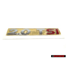 VW Original 2.0 TSI Trasero Rotulo Insignia Emblema Cromo Rojo - 1Q0853675S GQF