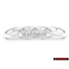 Audi Original Anillos Frente Simbolo Insignia Emblema Cromo - 8T0853605