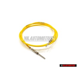 VW Original 1 Juego Cables Individuales C/U Con 2 Contactos En Bolsa - 000979109