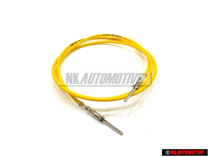 VW Original 1 Juego Cables Individuales C/U Con 2 Contactos En Bolsa - 000979109