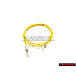 VW Original 1 Juego Cables Individuales C/U Con 2 Contactos En Bolsa - 000979129