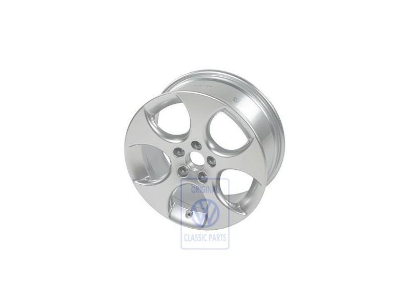 VW Original Llanta De Aluminio Cromo Brillante - 1K0601025AC88Z