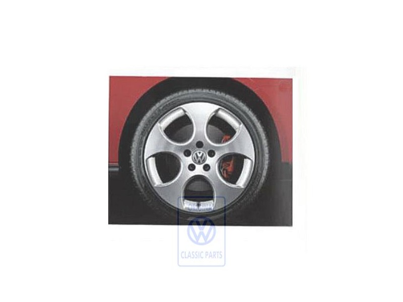VW Original Llanta De Aluminio Gris Metalizado - 1K0601025AM16Z