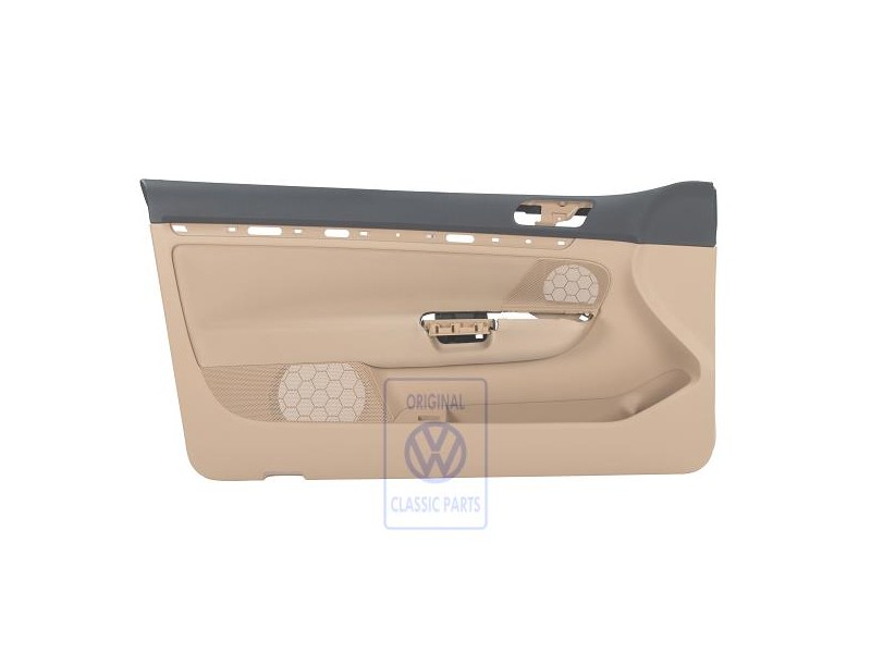 VW Original Revestimiento Puerta (Tela) Antracita/Beige Pure - 1K3867011APRDE