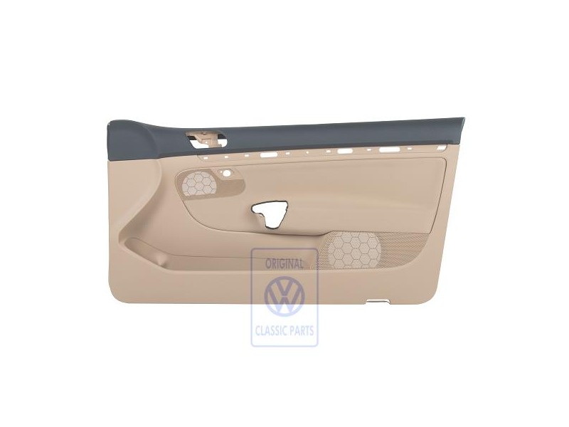 VW Original Revestimiento Puerta (Tela) Antracita/Beige Pure - 1K3867012AMRDH
