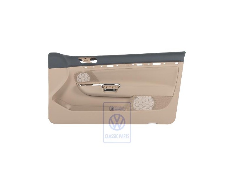 VW Original Revestimiento Puerta (Tela) Antracita/Beige Pure - 1K3867012ANRDH