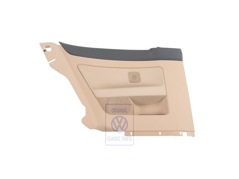 VW Original Revestimiento Lateral (Tela) Antracita/Beige Pure - 1K3867043ABRDE