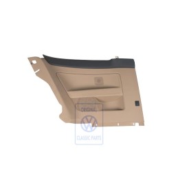 VW Original Rev. Lat. Cuero Sintetico Antracita/Beige Pure - 1K3867043AKRDQ