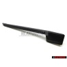 VW Original Cubierta P. Perfil Guia Negro Satinado - 357881087 01C
