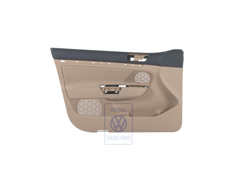 VW Original Revestimiento Puerta (Tela) Antracita/Beige Pure - 1K4867011DBRDH