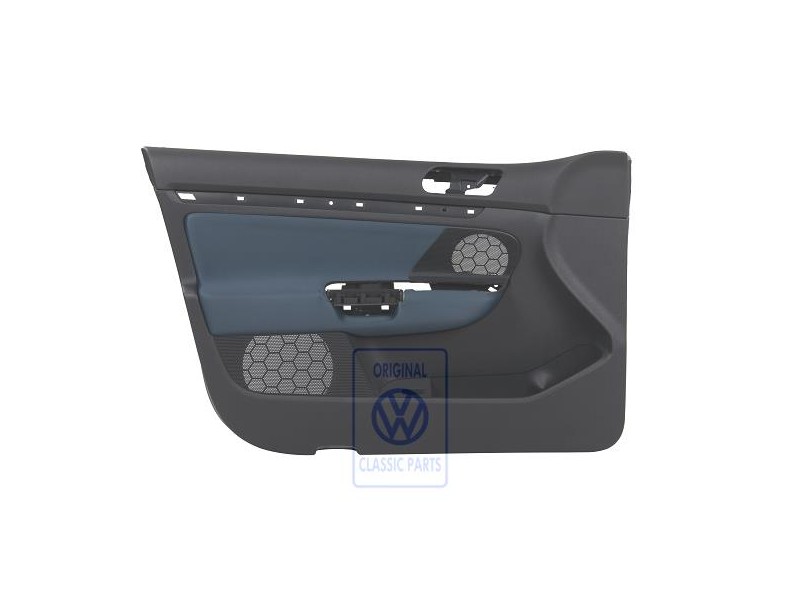 VW Original Revestimiento Puerta (Tela) Antracita/Universblue - 1K4867011DBRDK