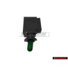VW Original Portalamparas Con Bombilla Verde - 357919243A K25