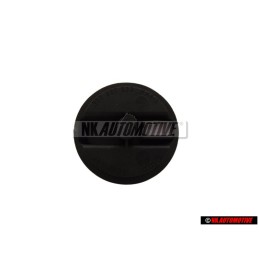 VW Original Boton Giratorio Negro Satinado - 357927533 01C