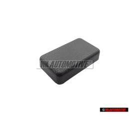 VW Original Tapa Ciega Negro Satinado - 357957087 01C