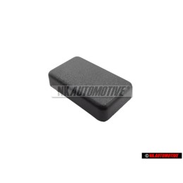 VW Original Tapa Ciega Negro Satinado - 357957087 01C