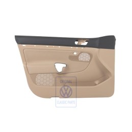 VW Original Revestimiento Puerta Tela Negro Titanio/Purebeige - 1K4867011FDTRU