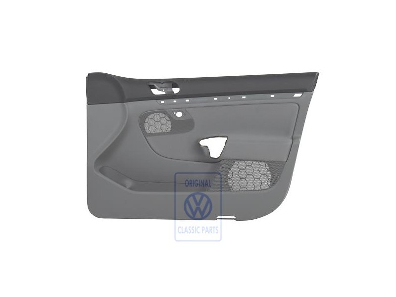 VW Original Revestimiento Puerta (Tela) Antracita/Artgrey - 1K4867012DBRDG