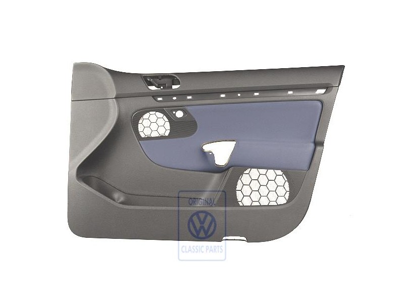 VW Original Revestimiento Puerta (Tela) Antracita/Universblue - 1K4867012DBRDK