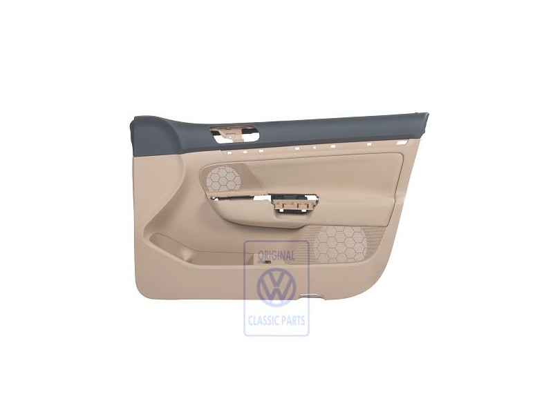 VW Original Revestimiento Puerta (Tela) Antracita/Beige Pure - 1K4867012DCRDH