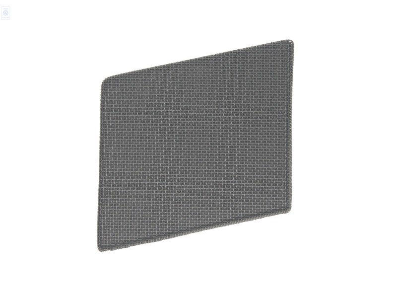 VW Original Recubrimiento Altavoz Negro - 535857209 4FB