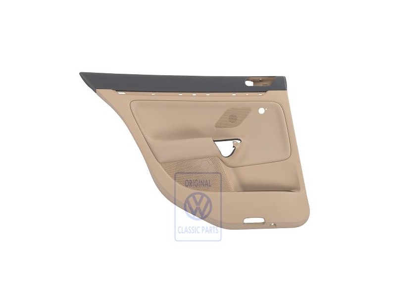 VW Original Revestimiento Puerta (Tela) Antracita/Beige Pure - 1K6867211CNRDE