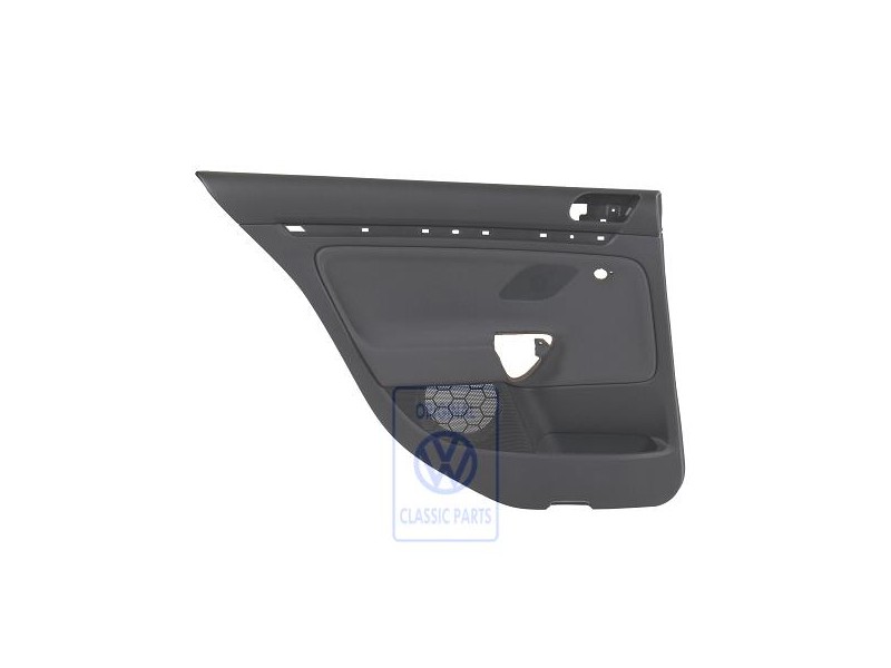 VW Original Revestimiento Puerta Tela Negro Titanio/Antracita - 1K6867211FATRS