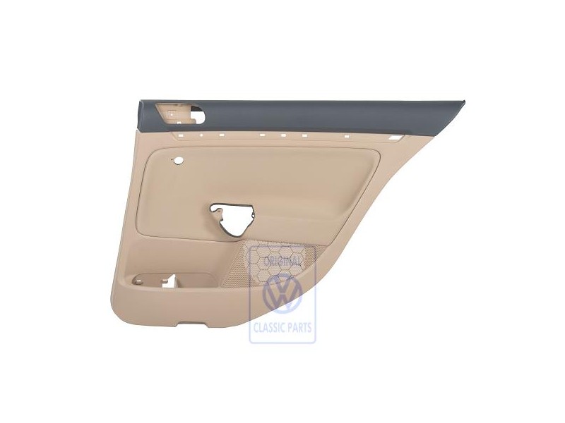 VW Original Revestimiento Puerta (Tela) Antracita/Beige Pure - 1K6867212GSRDH
