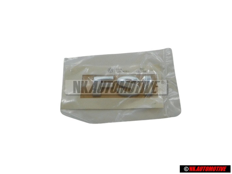 VW Original FSI Trasero Rotulo Insignia Emblema Cromo - 1K0853675L 739