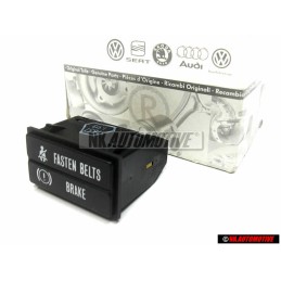 VW Original Testigo P. Cinturon Seguridad Y Freno Doble Circuito - 171919235P