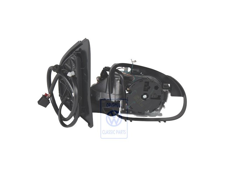 VW Original Caja De Espejo Exterior Negro Satinado - 1K1857508B 9B9