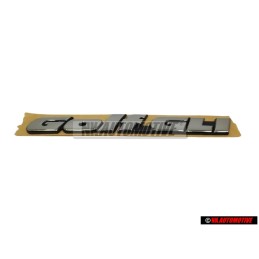 VW Original GOLF GLI Trasero Rotulo Insignia Emblema Cromo - 1H6853687AGZ10