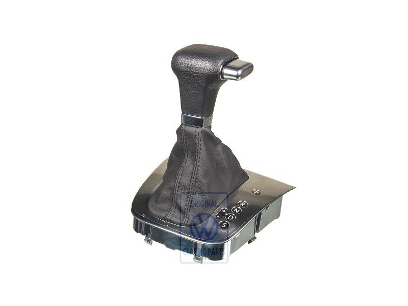 VW Original Cubierta Del Cambio Negro Satinado/Aluminio - 1K2713203R TVH