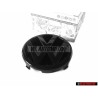 VW Original Frente Simbolo Insignia Emblema Negro - 701853601D 01C