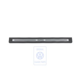 VW Original Lamina Protectora De Entrada Negro/Plata - 1K4853803C 61E