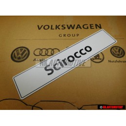 VW Original Placa Matricula - 1K8071801B