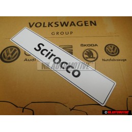 VW Original Placa Matricula - 1K8071801B