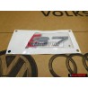 Audi Original S7 Trasero Rotulo Insignia Emblema Cromo Rojo - 4G8853735 2ZZ